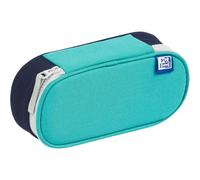 Oxford Trousse à Crayons à Rabat pour Fournitures Scolaires, Organisateur d'accessoires, étui à Stylo étanche, Funky Turquoise
