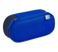 Oxford Trousse à Crayons à Rabat pour Fournitures Scolaires, Organisateur d'accessoires, étui à Stylo étanche, Funky Bleu Marine