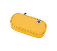 Oxford Trousse en Polyester Durable Ovale Jaune, Jaune, 23x11x6cm, Trousse à