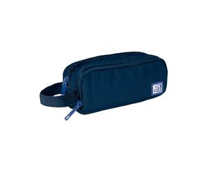 Oxford Trousse Scolaire Bleu 22,5 x 9,5 x 8 cm
