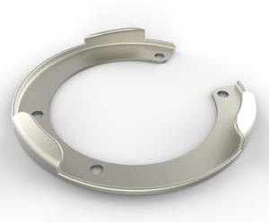 Oxford Type 2 QR Adaptateur de vélo, Argent, Taille unique