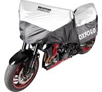 Oxford Umbratex, housse de moto imperméable XL Noir/Gris Noir/Gris
