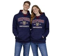 Oxford University OU129 Licensed Unisex Hooded Sweatshirt Navy S