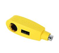 Oxford Rider Equipment – Bloque-levier de frein Leverlock avec alarme – Jaune