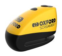 Oxford Rider Equipment Antivol disque XA7 Screamer – Alarme – Jaune 7 mm