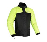 Oxford Veste imperméable Rainseal Surveste de Moto pour Temps Humide, Noir/Fluo, L Mixte