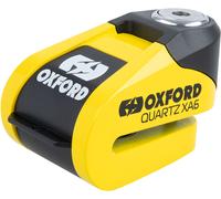 Oxford XA6/XA10, blocage du disque de frein avec alarme 10 mm Jaune/Noir Jaune/Noir