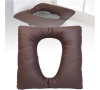 OXFUZZ Coussin de Chaise de Toilette Anti-escarres, Coussin de Chaise de Douche en polyuréthane épais et Doux pour Table de Chevet, Chaise percée, Chaise de Toilette, siège de Douche imperméable,