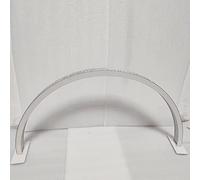 OXFUZZ Lampe Beauté De Bureau Demi Lune à Ongles - à Intensité Variable LED 30 W avec Luminosité RéGlable en Trois Couleurs 3000 à 6000 K, Demi-Anneau pour Cils,White