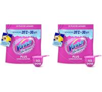 Oxi Action Plus - Poudre Super Concentrée - Détachant Textile Et Anti-Décoloration - 2x Plus De Lavages - 500gr (Lot De 2)[Z218]