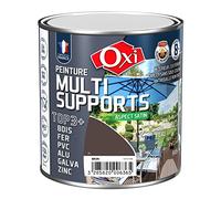 Oxi TOP.5BR Peinture top 3 métaux bois 500 ml Brun