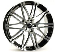 OXIGIN 14 Oxrock 10 x 22 Déport 20 Cercle de Trou 5 x 120 Centrage 76,90 OXVIERZEHN1022K120BFP, Black Polish