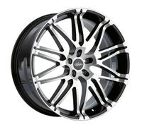 OXIGIN 14 Oxrock 8,50 x 18 Déport 35 Cercle de Trou 5 x 120 Centrage 72,60 OXVIERZEHN8518K35BFP, Black Polish
