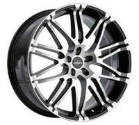 OXIGIN 14 Oxrock 8,50 x 19 Déport 45 Cercle de Trou 5 x 130 Centrage 71,60 OXVIERZEHN8519M45BFP, Black Polish