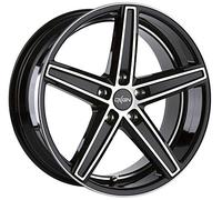 OXIGIN 18 Concave 10,50 x 21 Déport 52 Cercle de Trou 5 x 130 Centrage 71,60 OXACHTZE10521M52BFPHD, Black Polish