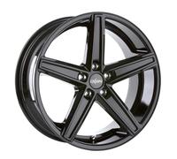 OXIGIN 18 Concave 9,00 x 20 Déport 42 Cercle de Trou 5,00 x 120,00 Centrage 65,10 OXACHTZEHN0920K242B, Noir