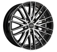 OXIGIN 19 Oxspoke 7,50 x 17 Déport 38 Cercle de Trou 5,00 x 114,30 Centrage 72,60 OXNEUNZEHN7517J38BFPHD, Black Polish