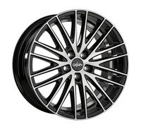 OXIGIN 19 OXSPOKE 9 x 20 Déport 28 Cercle de Trou 5 x 112 Centrage 66,60 OXNEUNZEHN0920H128BFPHD, Black Polish