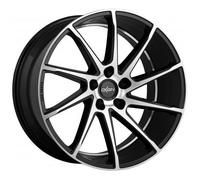 OXIGIN 20 Attraction 10,50 x 20 Déport 30 Cercle de Trou 5 x 112 Centrage 66,60 OXZWANZIG10520H130BFPHD, Black Polish
