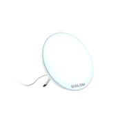 oxilom Lumeye1 - Lampe de Table pour Luminothérapie, Lutte Contre le Blues Hivernal, Booste Énergie et Moral avec jusqu'à 10 000 Lux de Lumière Naturelle, Compact