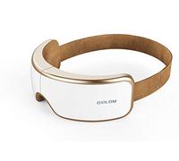 OXILOM MassEye 2 - Masque de relaxation - Massage par vibration douce et compression chaude - Musique - Soulage des troubles variés : douleurs, anxiétés, sommeil, cernes