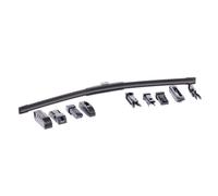 OXIMO Essuie-glace pour voiture - Balais d'essuie-glace 450 mm - Accessoires de voiture - Supports interchangeables pour 12 types - Ajustement à la courbure du pare-brise