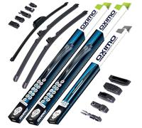OXIMO SIMPLY WORKS Essuie-glaces avant et arrière pour Alfa Romeo Stelvio 1 I depuis 11.2016 SUV, Lot de 3 balais d’essuie-glace - gauche 650 mm, droite 450 mm, arrière 330 mm