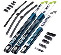 OXIMO SIMPLY WORKS Essuie-glaces avant et arrière pour Ford Explorer 5 V MK5 U5 depuis 09.2010 SUV, Lot de 3 balais d’essuie-glace - gauche 650 mm, droite 550 mm, arrière 280 mm