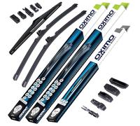 OXIMO SIMPLY WORKS Essuie-glaces avant et arrière pour Nissan Qashqai 1 I J10 12.2006-12.2013 SUV, Lot de 3 balais d’essuie-glace - gauche 600 mm, droite 375 mm, arrière 300 mm