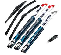 OXIMO SIMPLY WORKS Essuie-glaces avant et arrière pour Nissan Qashqai 2 II J11 depuis 12.2013 SUV, Lot de 3 balais d’essuie-glace - gauche 650 mm, droite 425 mm, arrière 300 mm