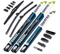 OXIMO SIMPLY WORKS Essuie-glaces avant et arrière pour Renault Megane 4 IV depuis 12.2015 Hayon, Lot de 3 balais d’essuie-glace - gauche 600 mm, droite 450 mm, arrière 230 mm