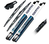 OXIMO SIMPLY WORKS Essuie-glaces avant pour Porsche 911 997 08.2004-12.2013 Coupé, Lot de 2 balais d’essuie-glace - gauche 550 mm, droite 525 mm