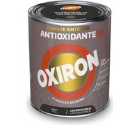 Oxiron émail synthétique métallique inoxydable lisse noir effet de forge 250ml titane 5809096