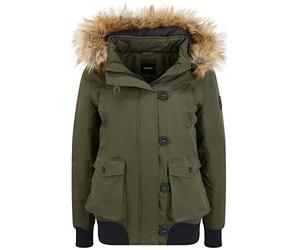 Oxmo Acila Veste d'hiver Blouson D'Extérieur pour Femme, Taille:M, Couleur:Deep Depths (190413)