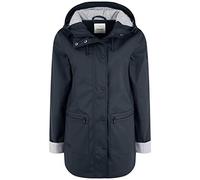 Oxmo Becky Manteau De Pluie Veste Longue D'Extérieur Imperméable pour Femme, Taille:XXL, Couleur:Insignia B (791991)