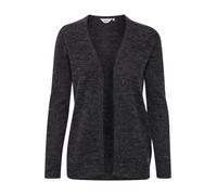 Oxmo Cardigan 'NENA' marron / gris chiné, Taille XS