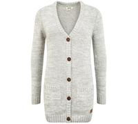 Oxmo Cardigan 'Philemona' marron / gris clair, Taille S