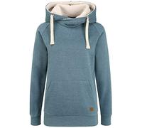 OXMO Julia Pile 70260 Sweat à capuche et fourrure en peluche pour femme Taille XL Couleur : bleu Ensign Teddy, Bleu Ensign avec doublure en peluche, XL