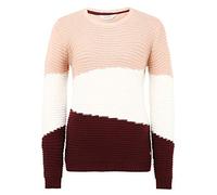 Oxmo Olma Pull en Grosse Maille Pull-Over Tricot pour Femme, Taille:XXL, Couleur:Mahogany Rose (151511)