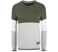 Oxmo Omaya Pull en Sweat Sweat-Shirt pour Femme, Taille:M, Couleur:Climbing Ivy (190307)