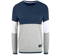 Oxmo Omaya Pull en Sweat Sweat-Shirt pour Femme, Taille:M, Couleur:Insignia Blue (194010)