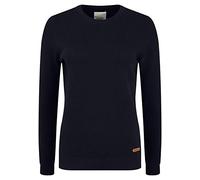 Oxmo OXSarah Femme Pull en Maille Fine Pull à col Rond Poignets côtelés 100% Coton Regular Fit, Taille:M, Couleur:Insignia B (791991)