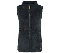 Oxmo OXTheri Femme Veste sans Manches en Polaire Gilet Outdoor avec col Montant Poches zippées Regular Fit, Taille:S, Couleur:Insignia B (791991)