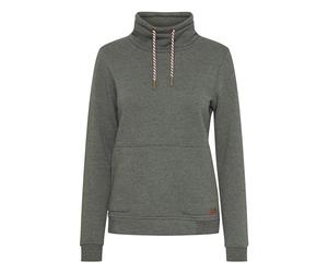 OXMO OXVimpa Sweat-shirt à col tube pour femme, Climbing Ivy Melange (1903071), M