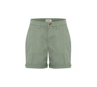 Oxmo Pantalon chino 'Charline' marron / vert, Taille 36