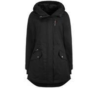 Oxmo Parka mi-saison 'Bella' noir, Taille XS