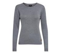 Oxmo Pull-over 'Edda' gris chiné, Taille XXL
