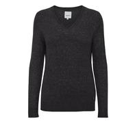 Oxmo Pull-over 'Ilva' noir / noir chiné, Taille XS