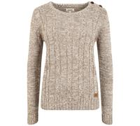 Oxmo Pull-over 'Phia' beige chiné, Taille XXL