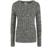 Oxmo Pull-over 'Phia' marron / gris foncé, Taille XL